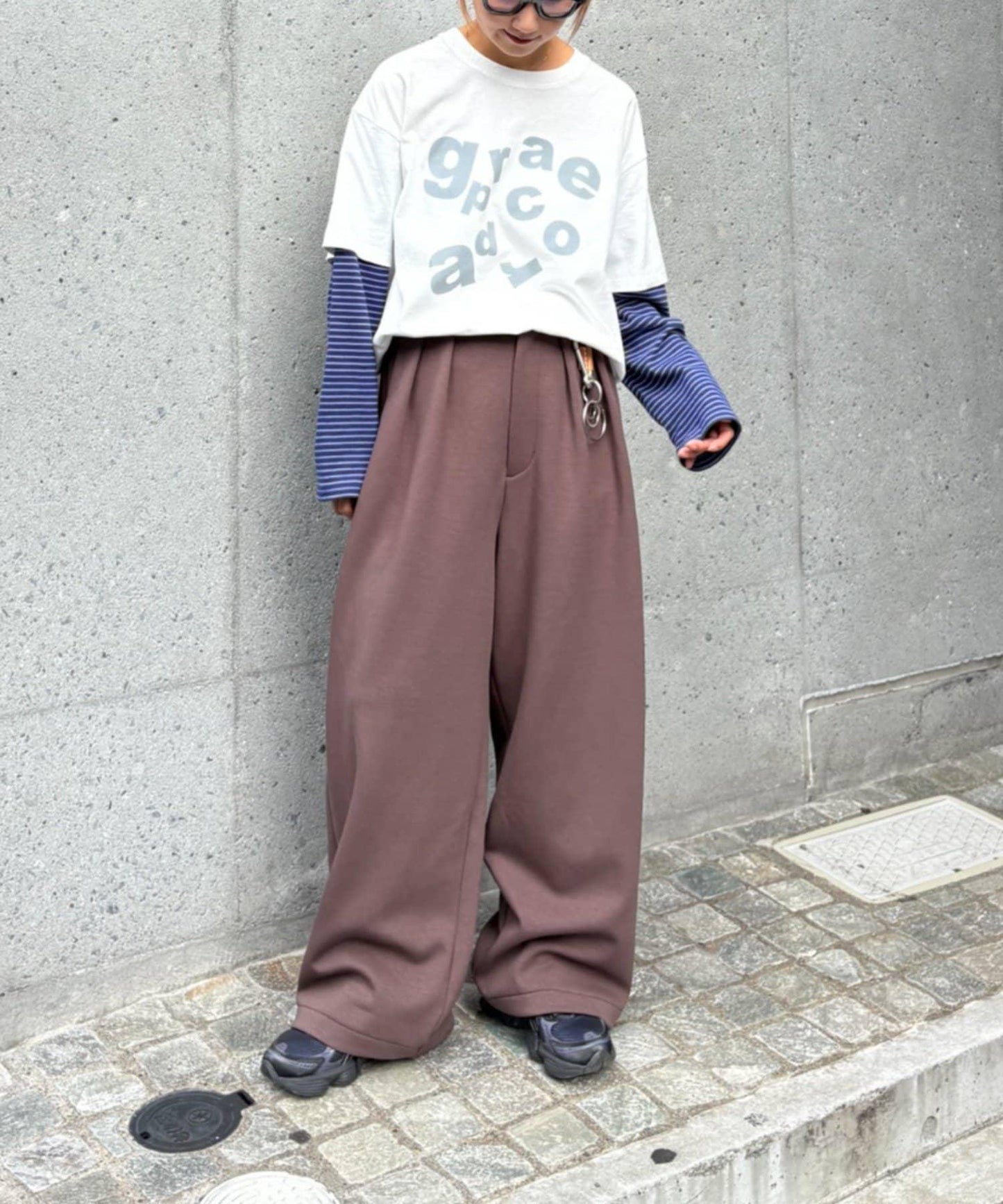 【UNISEX】加厚保暖衛褲寬鬆長褲
