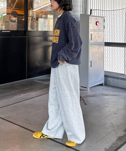 【UNISEX】加厚保暖衛褲寬鬆長褲