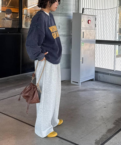 【UNISEX】加厚保暖衛褲寬鬆長褲