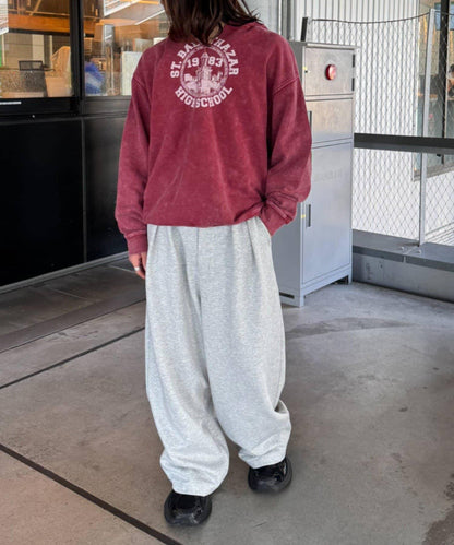 【UNISEX】加厚保暖衛褲寬鬆長褲