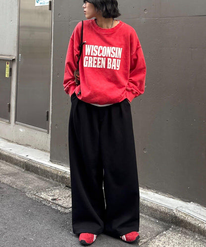 【UNISEX】加厚保暖衛褲寬鬆長褲