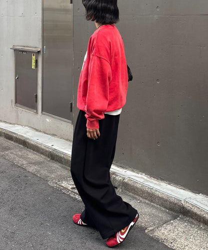 【UNISEX】加厚保暖衛褲寬鬆長褲