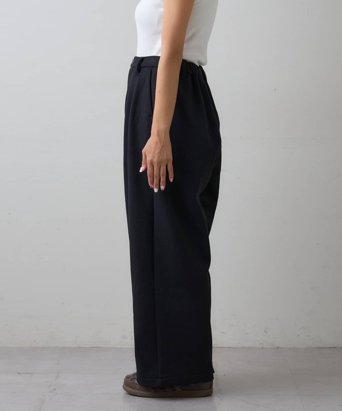 【UNISEX】加厚保暖衛褲寬鬆長褲