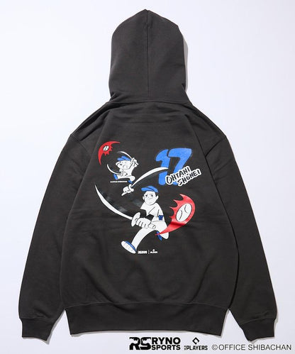 SKATER JOHN × RYNO SPORTS × MLB球員大谷翔平 2WAY印花連帽衛衣