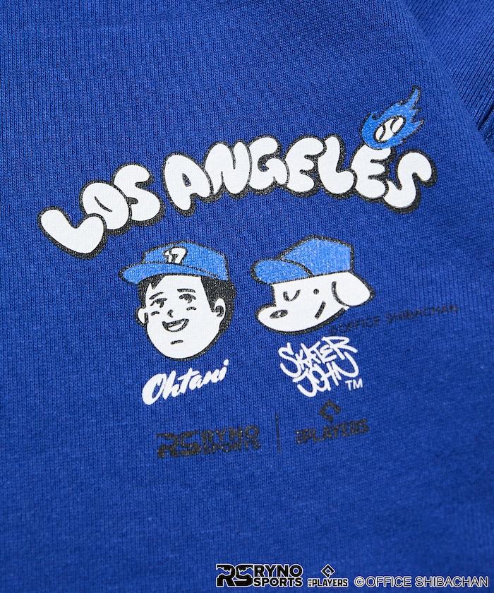 SKATER JOHN × RYNO SPORTS × MLB球員大谷翔平 2WAY印花連帽衛衣