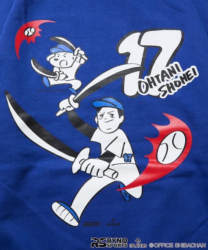 SKATER JOHN × RYNO SPORTS × MLB球員大谷翔平 2WAY印花連帽衛衣