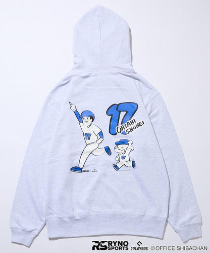 SKATER JOHN × RYNO SPORTS × MLB PLAYERS 大谷翔平 跑步印花連帽衛衣