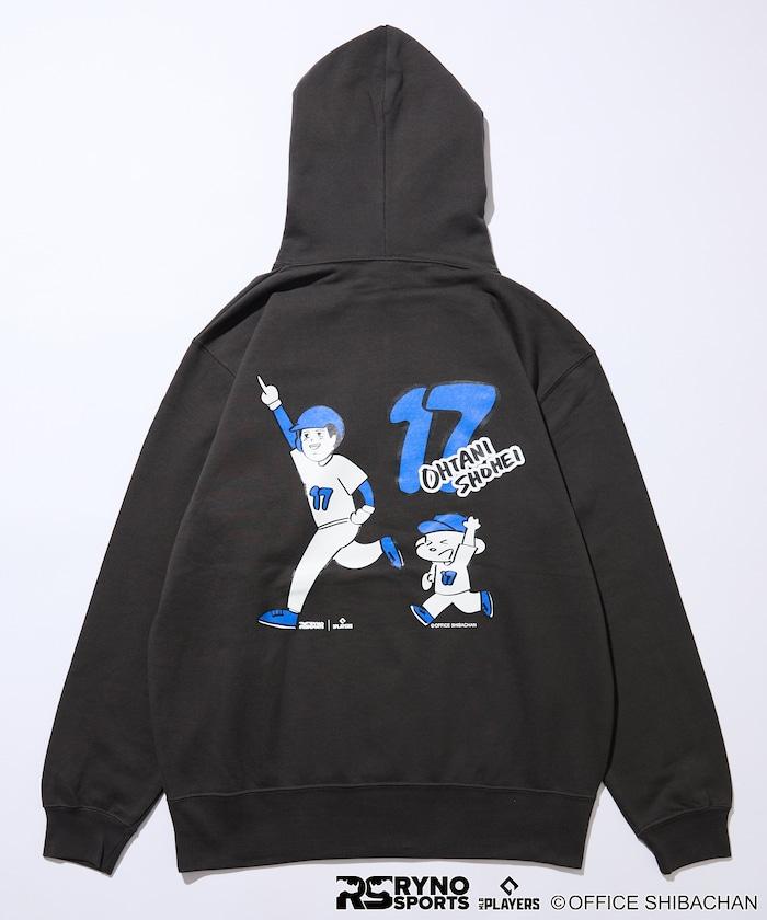 SKATER JOHN × RYNO SPORTS × MLB PLAYERS 大谷翔平 跑步印花連帽衛衣