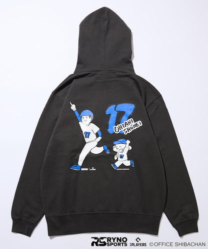 SKATER JOHN × RYNO SPORTS × MLB PLAYERS 大谷翔平 跑步印花連帽衛衣