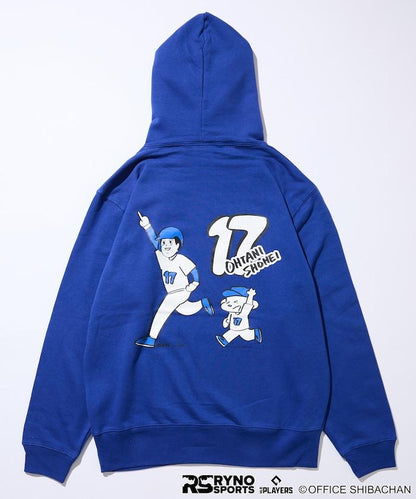 SKATER JOHN × RYNO SPORTS × MLB PLAYERS 大谷翔平 跑步印花連帽衛衣