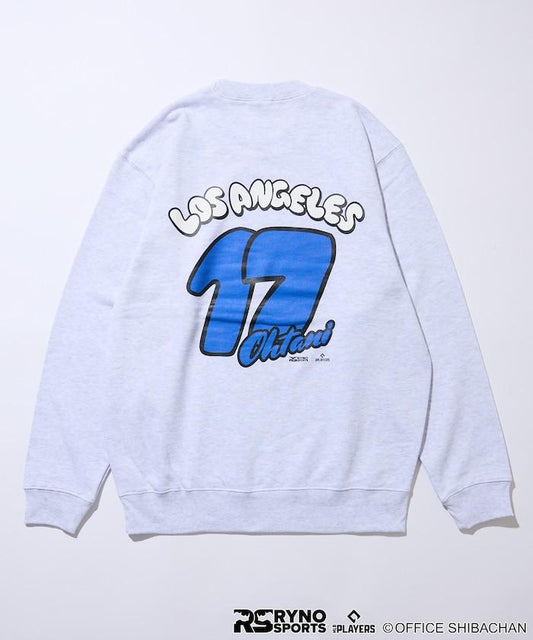 SKATER JOHN × RYNO SPORTS × MLB PLAYERS 大谷翔平 17號 背部印花衛衣