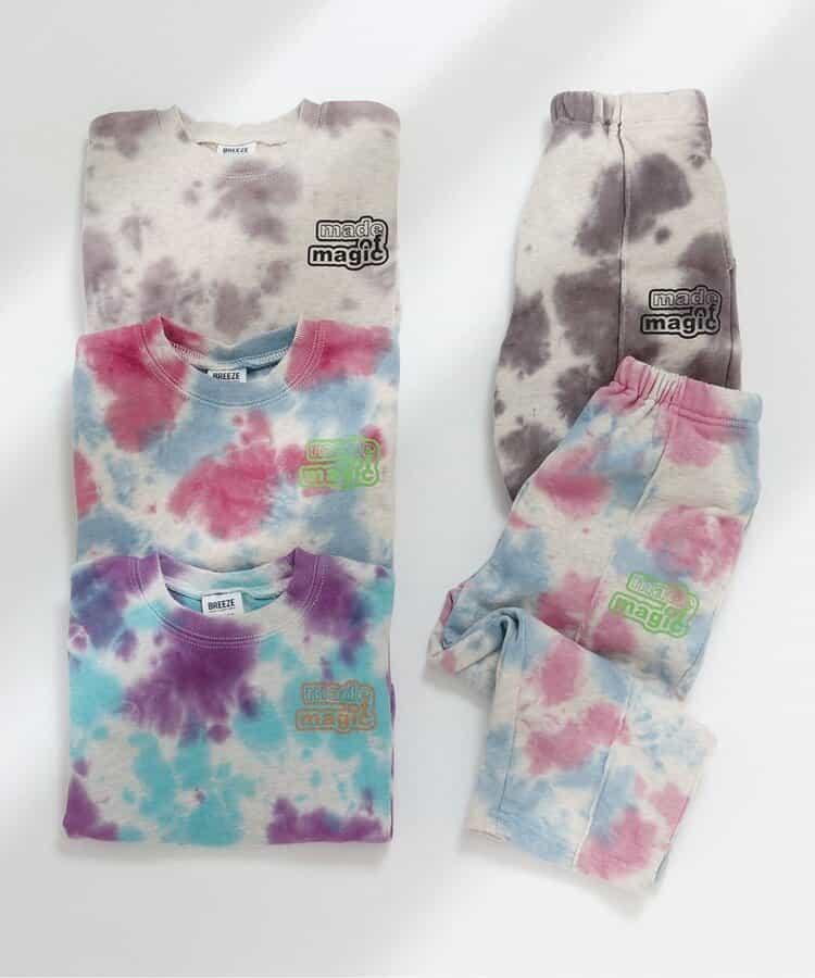 扎染針織長褲（可成套搭配） 十分褲