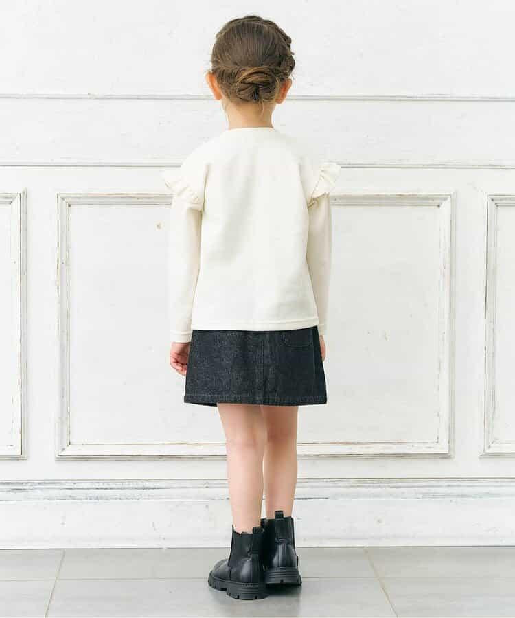 女孩圖案衛衣風格T恤