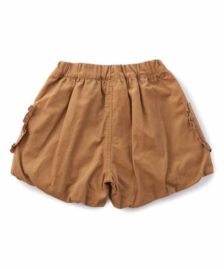 荷葉邊口袋泡泡短褲
