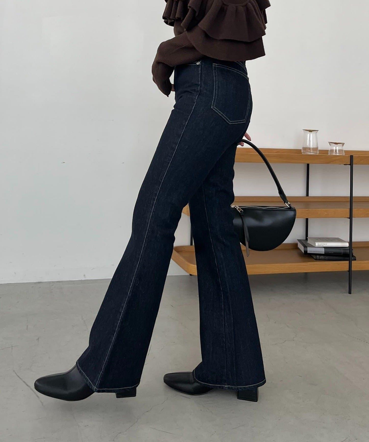 喇叭牛仔褲