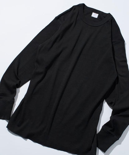 平紋圓領長袖套裝T恤