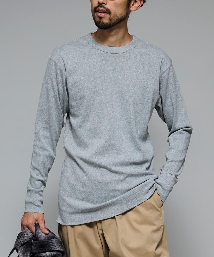 平紋圓領長袖套裝T恤