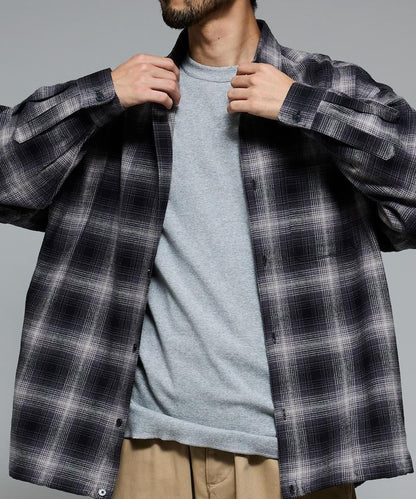 平紋圓領長袖套裝T恤