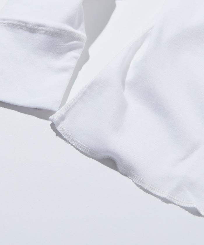 羅紋亨利領長袖套裝T恤