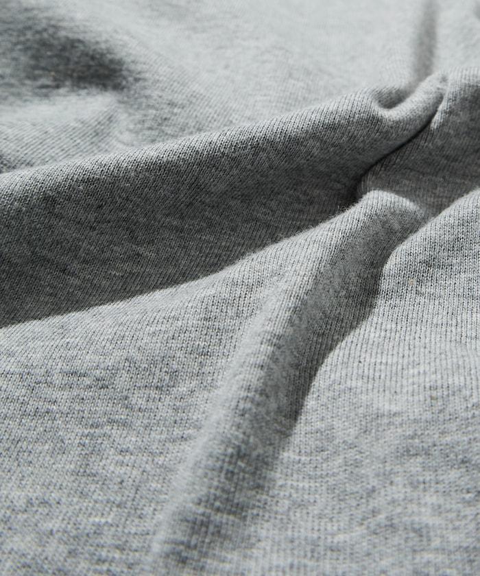 羅紋亨利領長袖套裝T恤