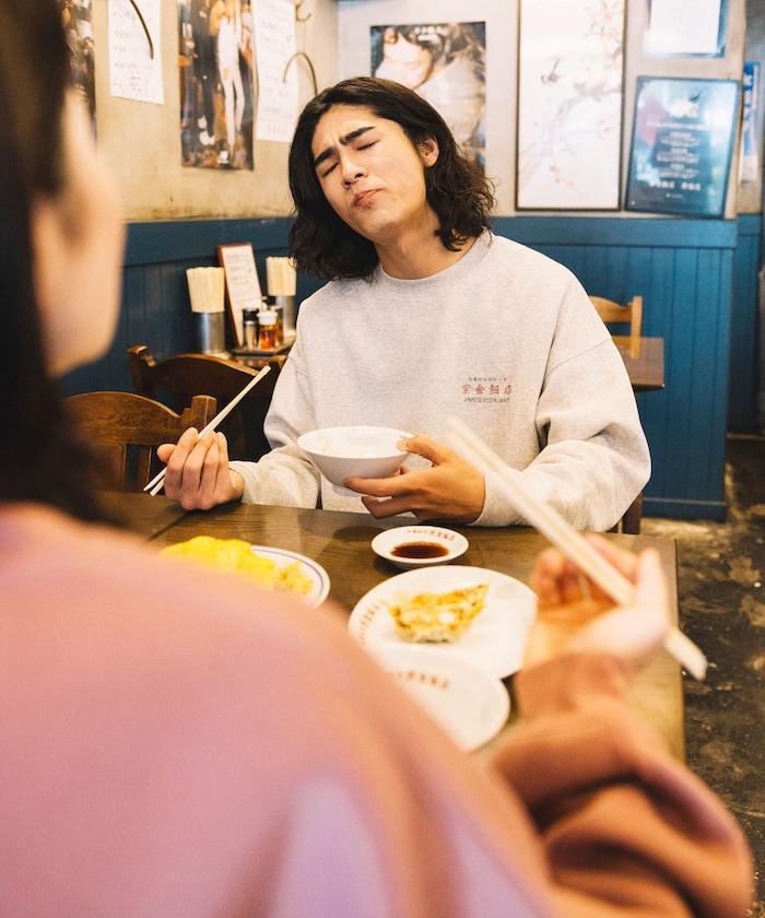 紫金飯店×FREAK'S STORE 聯名款 寬鬆版型 背部印花 圓領衛衣 / 中式設計 【限量】