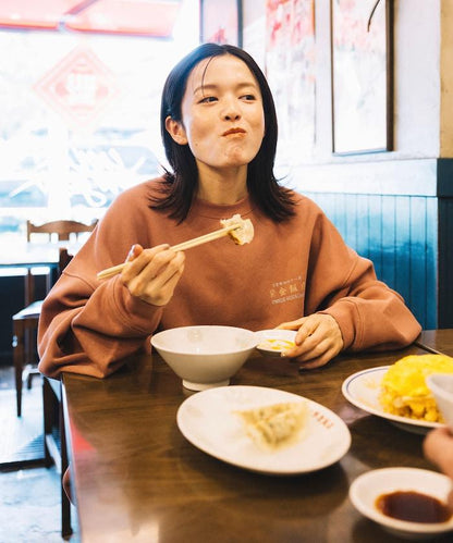 紫金飯店×FREAK'S STORE 聯名款 寬鬆版型 背部印花 圓領衛衣 / 中式設計 【限量】