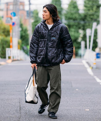 可雙面穿加棉連帽夾克 / 中棉外套