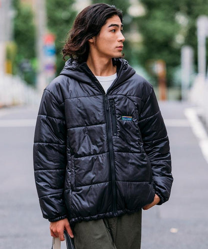 可雙面穿加棉連帽夾克 / 中棉外套