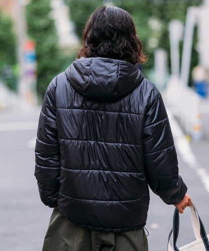 可雙面穿加棉連帽夾克 / 中棉外套