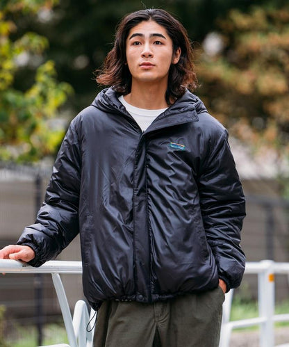 可雙面穿加棉連帽夾克 / 中棉外套