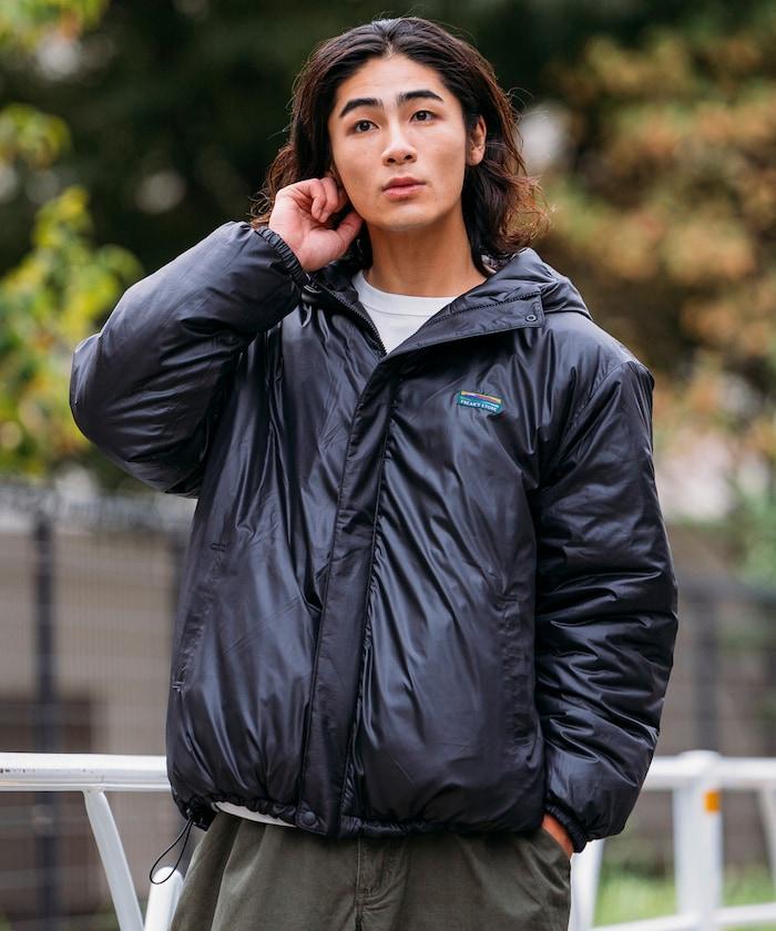 可雙面穿加棉連帽夾克 / 中棉外套