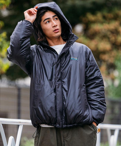可雙面穿加棉連帽夾克 / 中棉外套