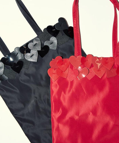 x BASICKS HEART TOTE BAG / トートバッグ
