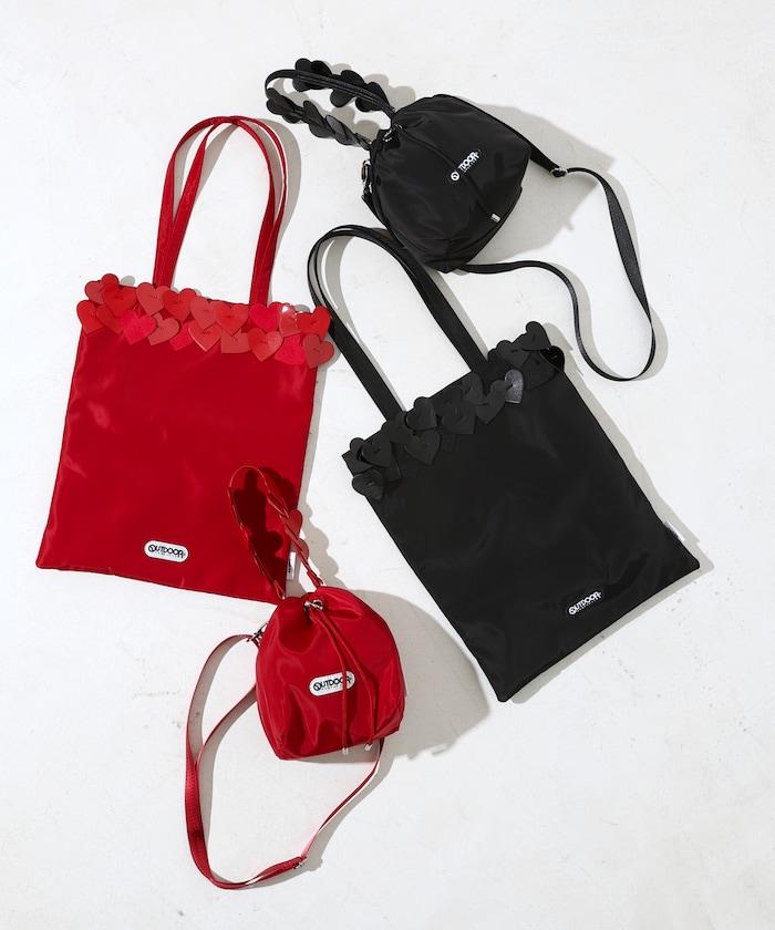 x BASICKS HEART TOTE BAG / トートバッグ