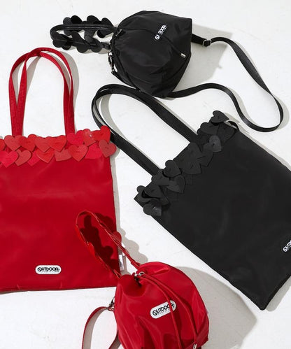 x BASICKS HEART TOTE BAG / トートバッグ