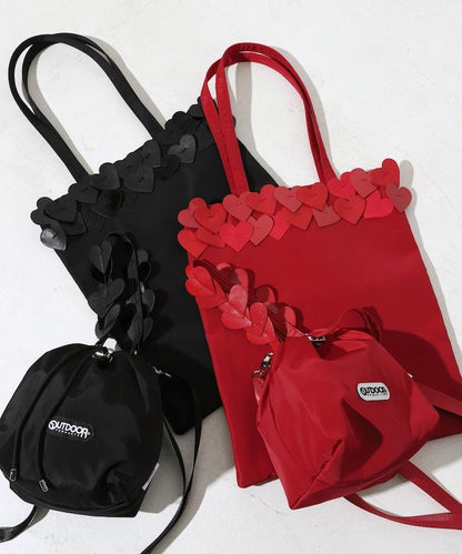 x BASICKS HEART TOTE BAG / トートバッグ