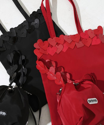 x BASICKS HEART TOTE BAG / トートバッグ