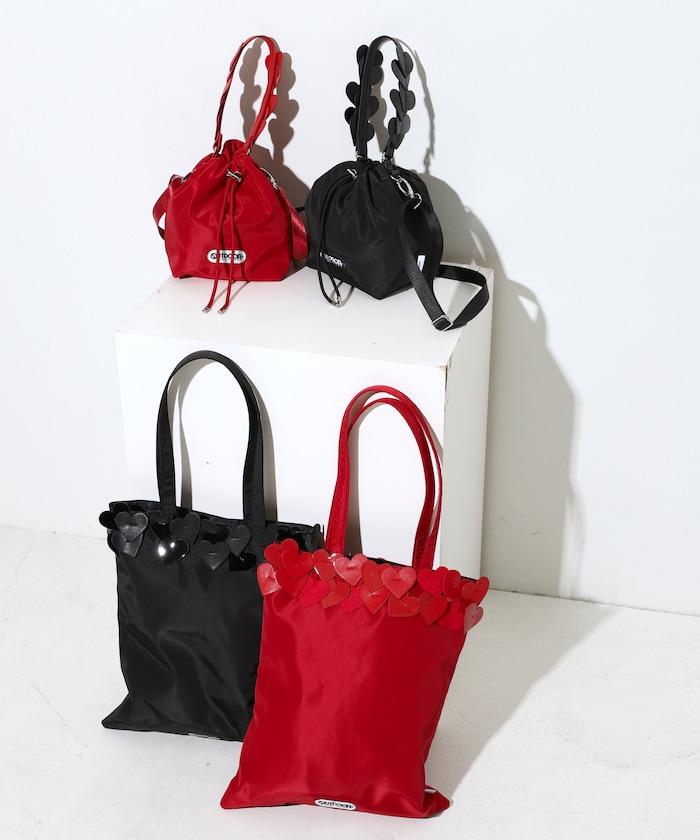 x BASICKS HEART TOTE BAG / トートバッグ