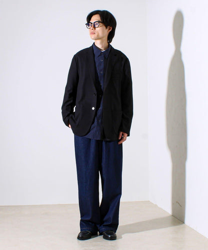 【通勤休閒兩用女士休閒夾克】雙面磨毛彈力夾克