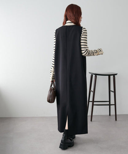 【Discoat】深V連衣裙