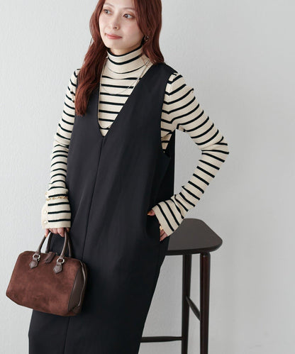 【Discoat】深V連衣裙