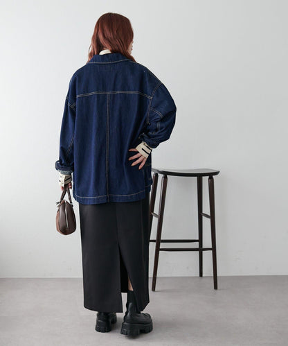 【Discoat】深V連衣裙