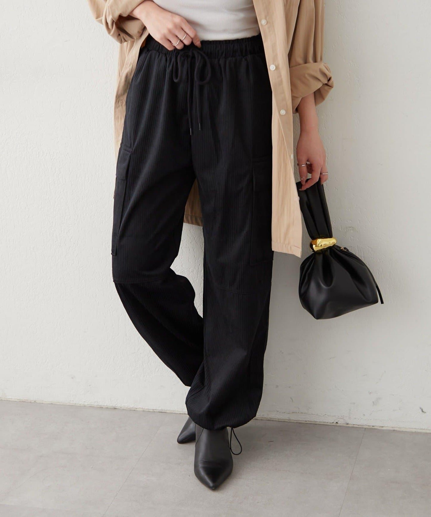 【RMAF】煤黑色工裝褲