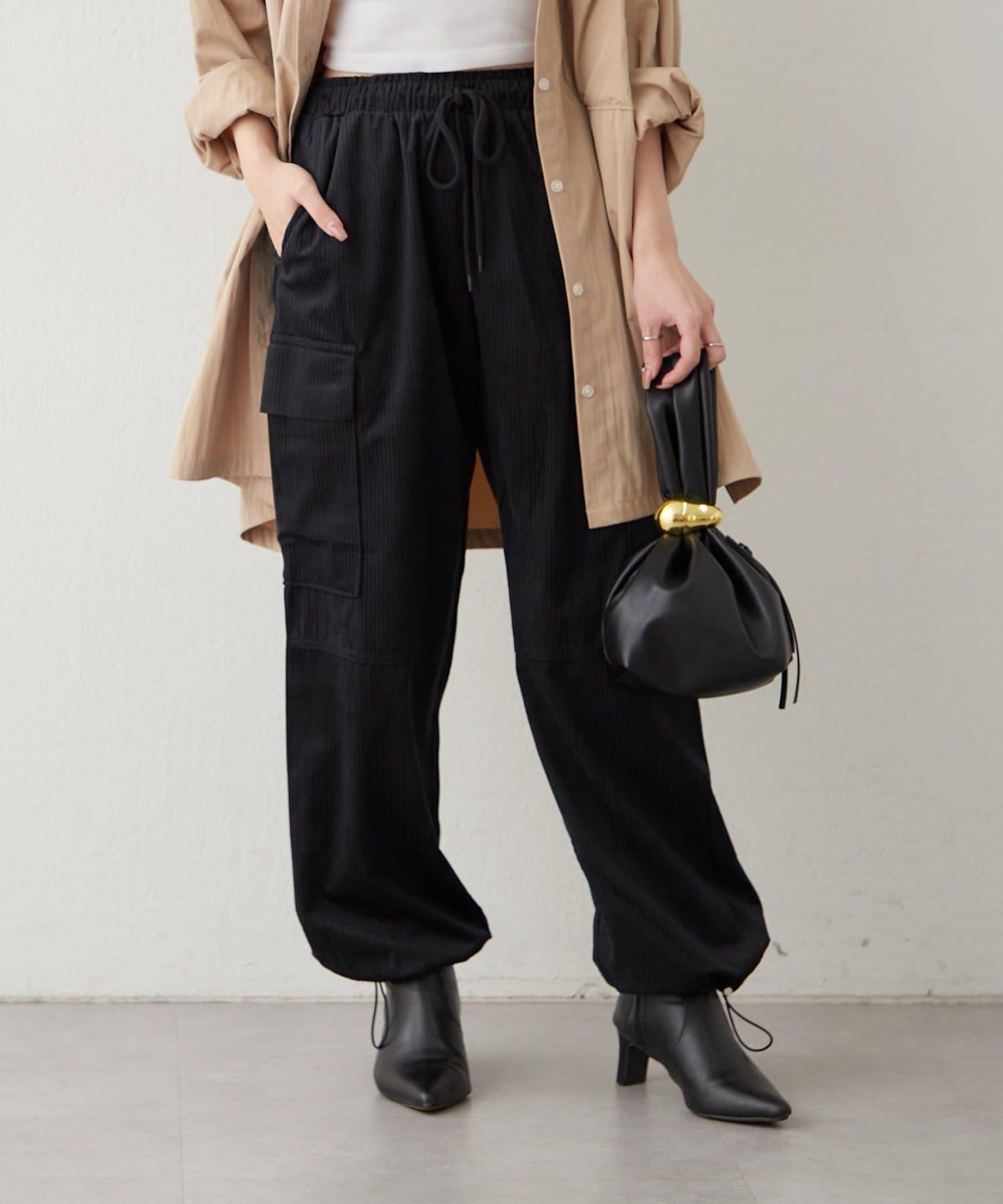 【RMAF】煤黑色工裝褲