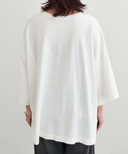 【LARUTA】側開叉寬鬆T恤