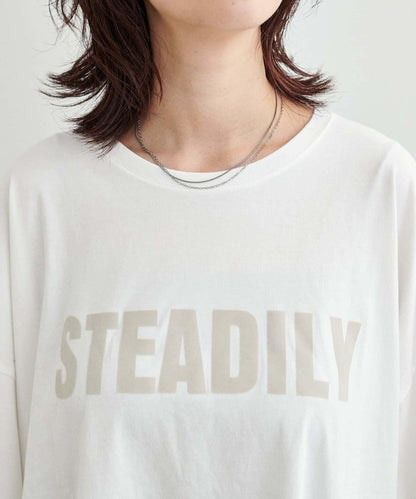 【LARUTA】側開叉寬鬆T恤