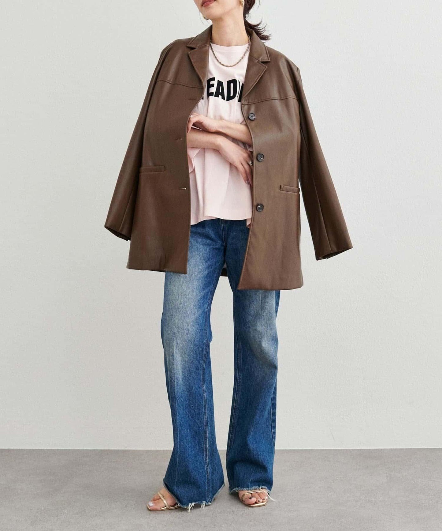 【LARUTA】側開叉寬鬆T恤