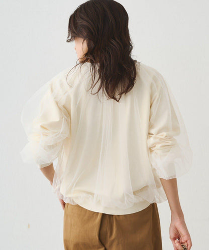 Loungedress 網紗針織上衣