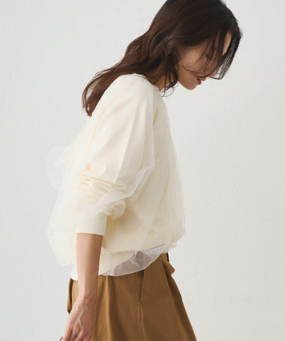 Loungedress 網紗針織上衣