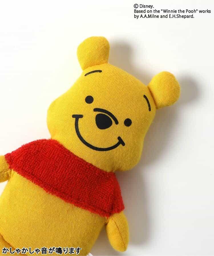 迪士尼角色 小熊維尼/帶搖鈴圍兜